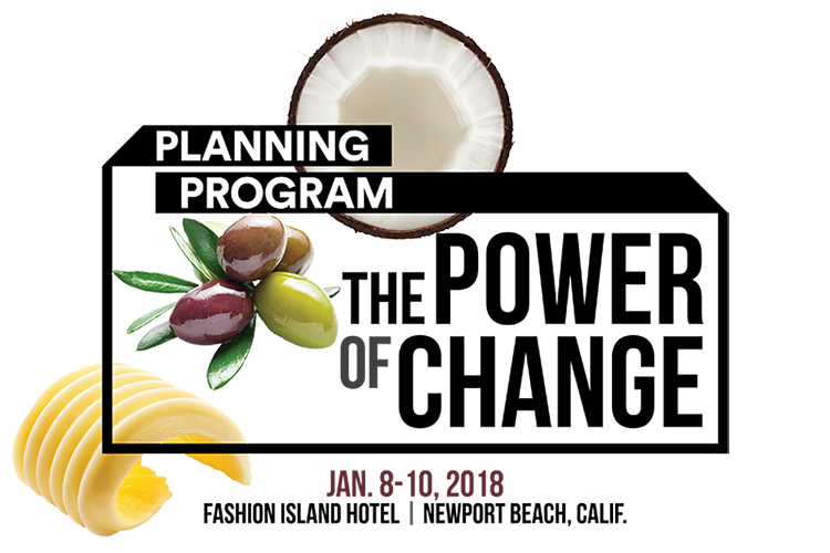 Planning Program - The Power of Change - Jan. 8-10, 2018 - Fashion Island Hotel - Newport Beach, Calif.